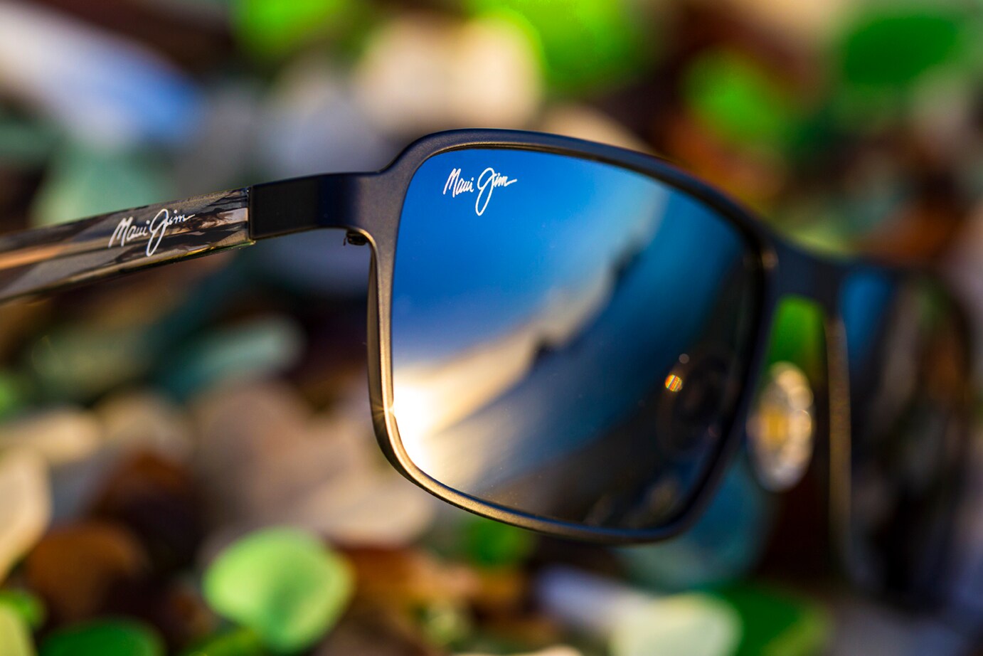 Black Rectangular Sunglasses