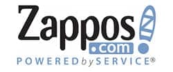 zappos dot come powered by service logo