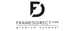 frames direct dot com premium eyeware logo